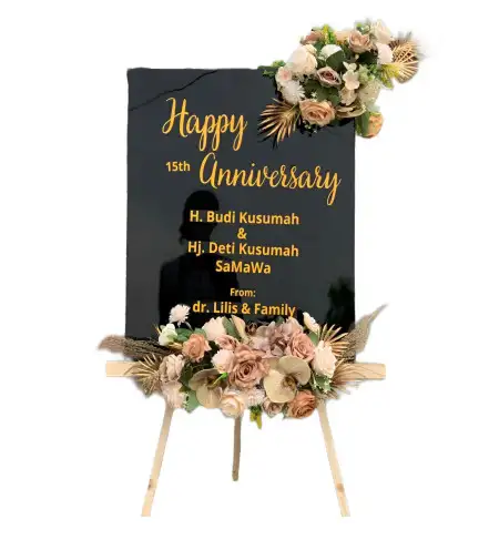 Papan Bunga Akrilik Karangdukuh